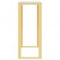 Preview: Konsolentisch Golden 70x30x70 cm Edelstahl und Glas