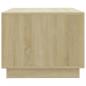 Preview: Couchtisch Sonoma-Eiche 102,5x55x44 cm Holzwerkstoff