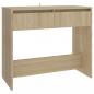 Preview: Konsolentisch Sonoma-Eiche 89x41x76,5 cm Holzwerkstoff