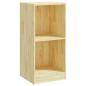 Preview: Beistellschrank 35,5x33,5x76 cm Massivholz Kiefer