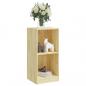 Preview: Beistellschrank 35,5x33,5x76 cm Massivholz Kiefer