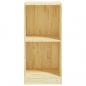 Preview: Beistellschrank 35,5x33,5x76 cm Massivholz Kiefer