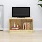 Preview: ARDEBO.de - TV-Schrank 70x33x42 cm Massivholz Kiefer