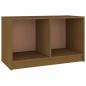 Preview: TV-Schrank Honigbraun 70x33x42 cm Massivholz Kiefer