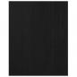 Preview: TV-Schrank Schwarz 70x33x42 cm Massivholz Kiefer