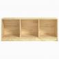 Preview: TV-Schrank 104x33x41 cm Massivholz Kiefer