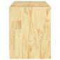 Preview: TV-Schrank 104x33x41 cm Massivholz Kiefer