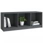 Preview: TV-Schrank Grau 104x33x41 cm Massivholz Kiefer