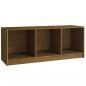 Preview: TV-Schrank Honigbraun 104x33x41 cm Massivholz Kiefer