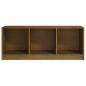 Preview: TV-Schrank Honigbraun 104x33x41 cm Massivholz Kiefer