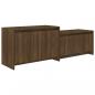 Preview: TV-Schrank Braun Eichen-Optik 146,5x35x50 cm Holzwerkstoff