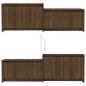 Preview: TV-Schrank Braun Eichen-Optik 146,5x35x50 cm Holzwerkstoff