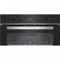 Preview: Beko BBIS13300X EEK: A Einbaubackofen, 60 cm breit, 72 L, SteamShine, Multidimensionales Backen, Teleskopauszug, edelstahl