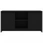 Preview: TV-Schrank Schwarz 102x37,5x52,5 cm Holzwerkstoff