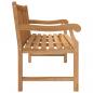 Preview: Gartenbank 150 cm Massivholz Teak