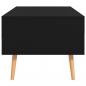 Preview: Couchtisch Schwarz 100x49,5x43 cm Holzwerkstoff