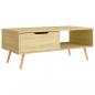 Preview: Couchtisch Sonoma-Eiche 100x49,5x43 cm Holzwerkstoff