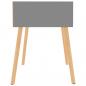 Preview: Nachttische 2 Stk. Grau 40x40x56 cm Holzwerkstoff