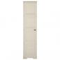 Preview: Kunststoffschrank 40x43x164 cm Holzdesign Vanilleeis