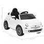 Preview: Kinder-Elektroauto Fiat 500 Weiß