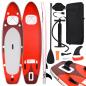 Preview: ARDEBO.de - SUP-Board-Set Aufblasbar Rot 300x76x10 cm