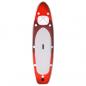 Preview: SUP-Board-Set Aufblasbar Rot 300x76x10 cm