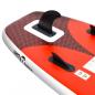 Preview: SUP-Board-Set Aufblasbar Rot 300x76x10 cm