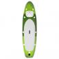 Preview: SUP-Board-Set Aufblasbar Grün 300x76x10 cm