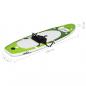 Preview: SUP-Board-Set Aufblasbar Grün 330x76x10 cm