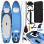 Preview: ARDEBO.de - SUP-Board-Set Aufblasbar Marineblau 360x81x10 cm