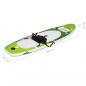 Preview: SUP-Board-Set Aufblasbar Grün 360x81x10 cm