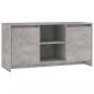 Preview: TV-Schrank Betongrau 102x37,5x52,5 cm Holzwerkstoff