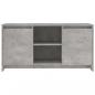 Preview: TV-Schrank Betongrau 102x37,5x52,5 cm Holzwerkstoff