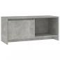 Preview: TV-Schrank Betongrau 90x35x40 cm Holzwerkstoff