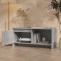 Preview: TV-Schrank Betongrau 90x35x40 cm Holzwerkstoff