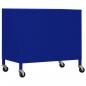 Preview: Lagerschrank Marineblau 60x35x56 cm Stahl