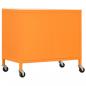 Preview: Lagerschrank Orange 60x35x56 cm Stahl