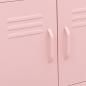 Preview: Lagerschrank Rosa 60x35x56 cm Stahl