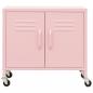 Preview: Lagerschrank Rosa 60x35x56 cm Stahl