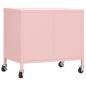 Preview: Lagerschrank Rosa 60x35x56 cm Stahl