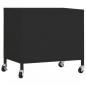 Preview: Lagerschrank Schwarz 60x35x56 cm Stahl