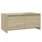 Preview: Couchtisch Sonoma-Eiche 90x50x41,5 cm Holzwerkstoff