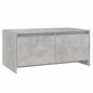 Preview: Couchtisch Betongrau 90x50x41,5 cm Holzwerkstoff