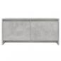 Preview: Couchtisch Betongrau 90x50x41,5 cm Holzwerkstoff