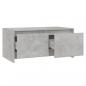 Preview: Couchtisch Betongrau 90x50x41,5 cm Holzwerkstoff