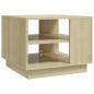 Preview: Couchtisch Sonoma-Eiche 55x55x43 cm Holzwerkstoff