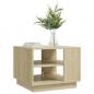 Preview: Couchtisch Sonoma-Eiche 55x55x43 cm Holzwerkstoff