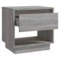 Preview: Nachttische 2 Stk. Grau Sonoma 45x34x44 cm Holzwerkstoff