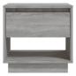 Preview: Nachttische 2 Stk. Grau Sonoma 45x34x44 cm Holzwerkstoff