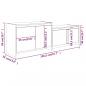 Preview: TV-Schrank Grau Sonoma 146,5x35x50 cm Holzwerkstoff